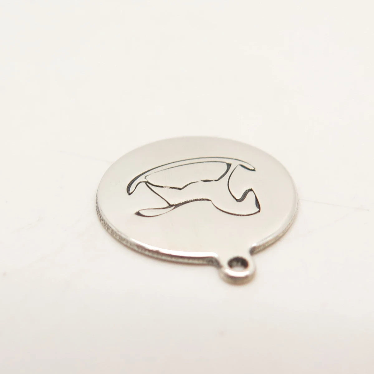 925 Sterling Silver USA Two In Town Rocking Horse Charm Pendant