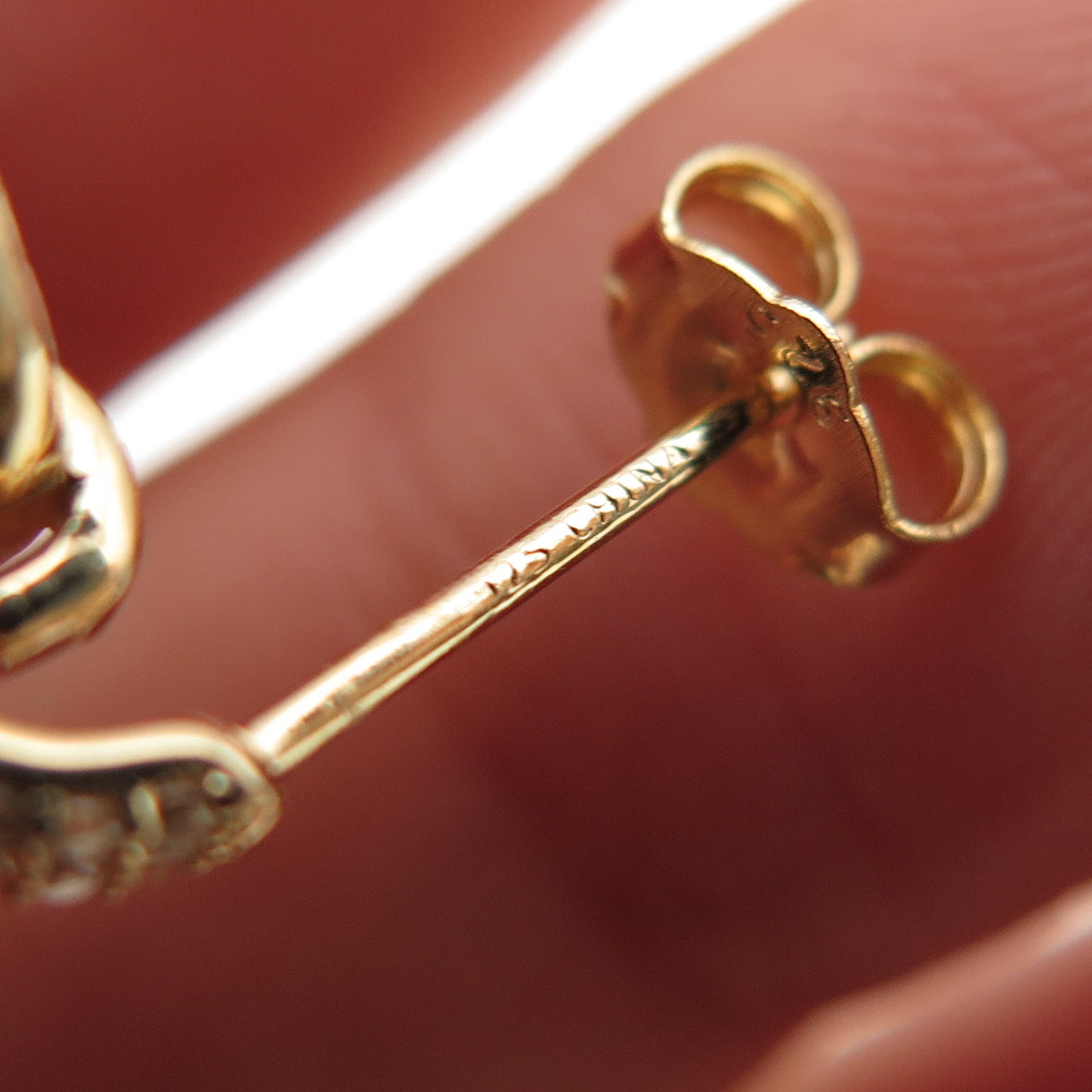 925 Sterling Silver Gold Plated Round-Cut C Z Circle of Life Drop Earrings