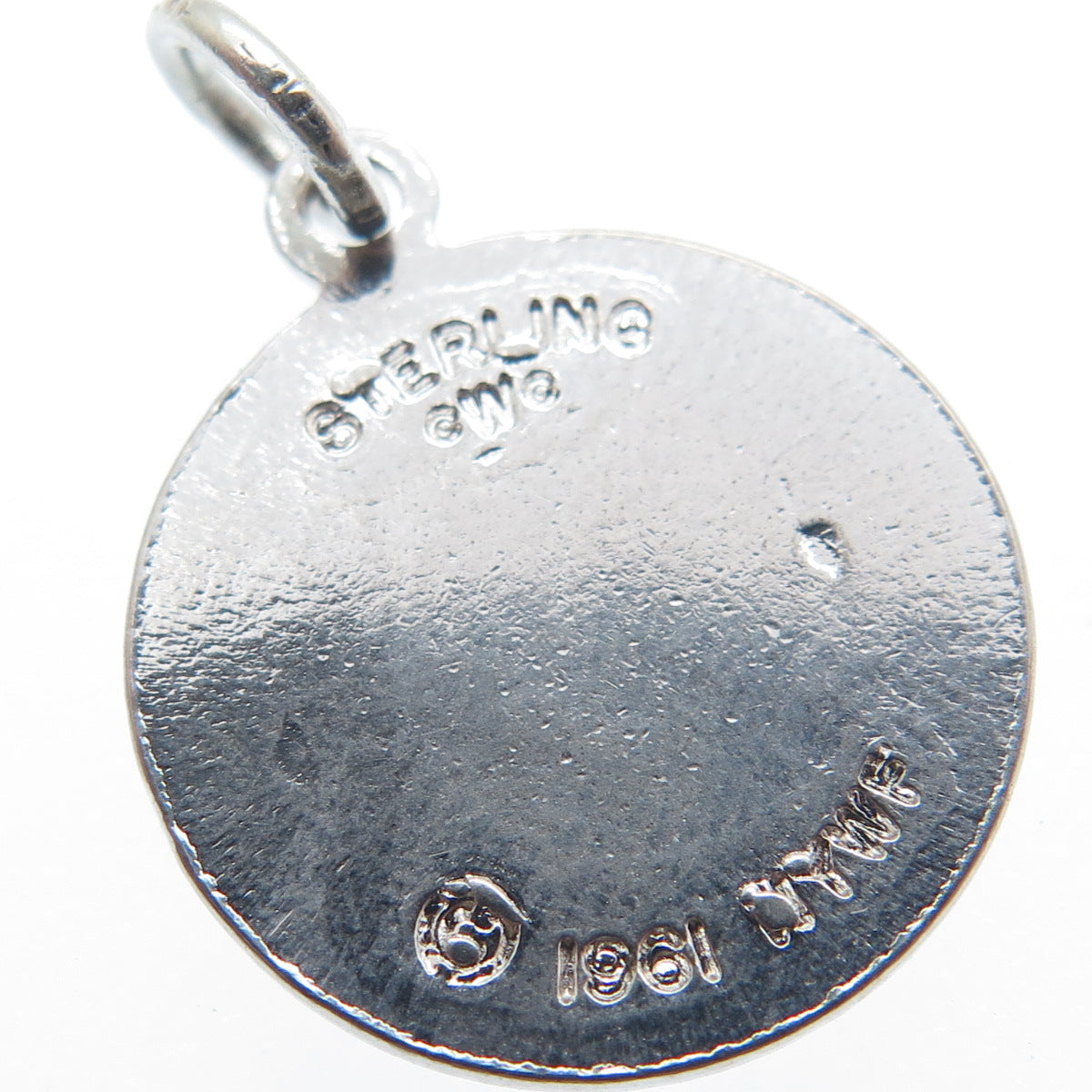 925 Sterling Silver Vintage 1961 NY World's Fair 1964-1965 Mini Charm Pendant