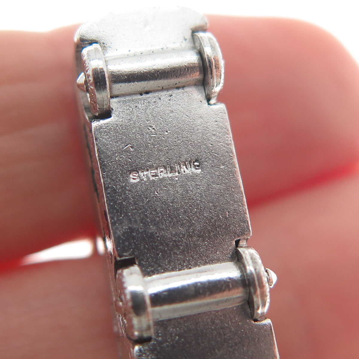 925 Sterling Silver Vintage Retro Volkswagen Bus Minimalist 3D Charm Pendant