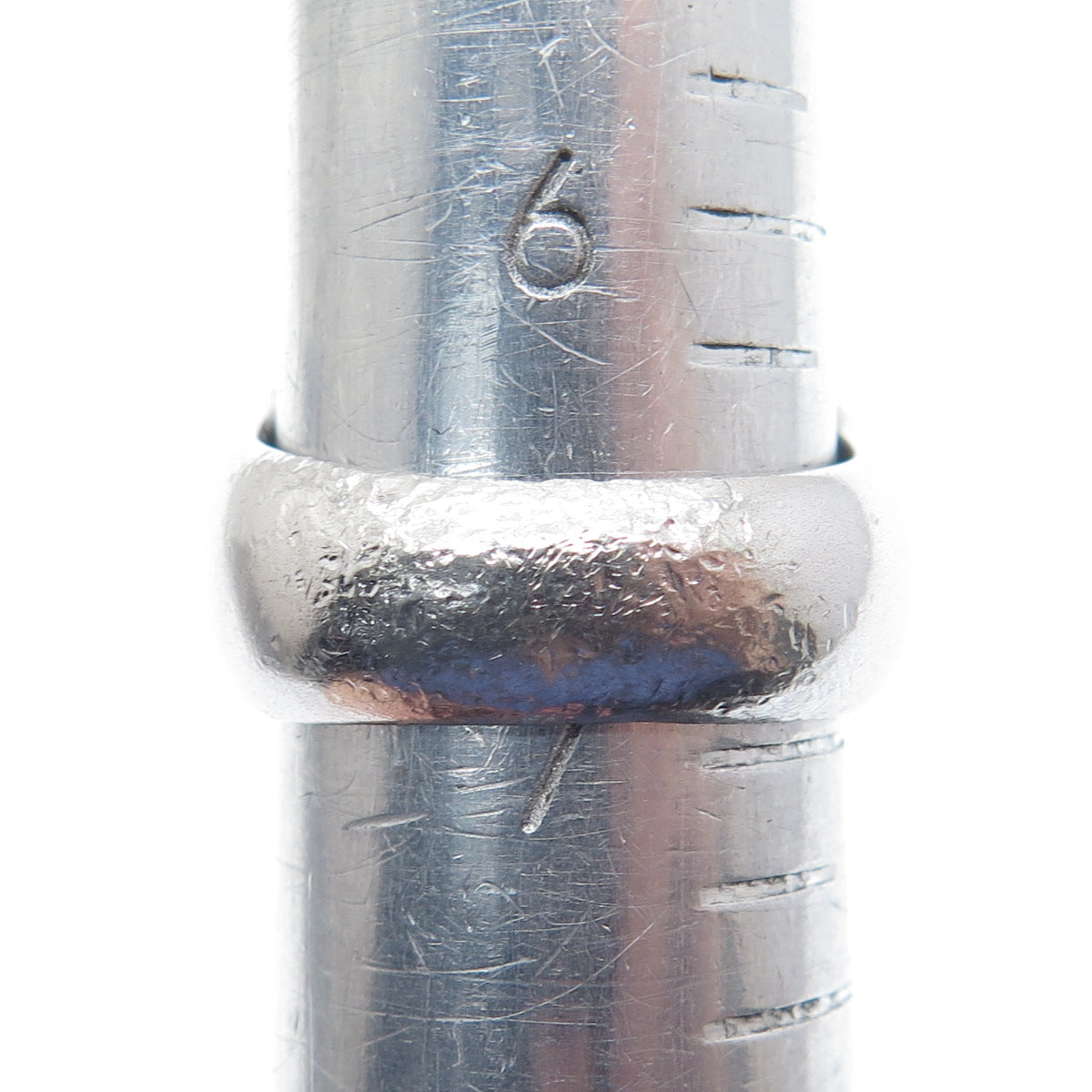 925 Sterling Silver Round-Cut Shaped C Z Sparkle Domed Ring Size 7