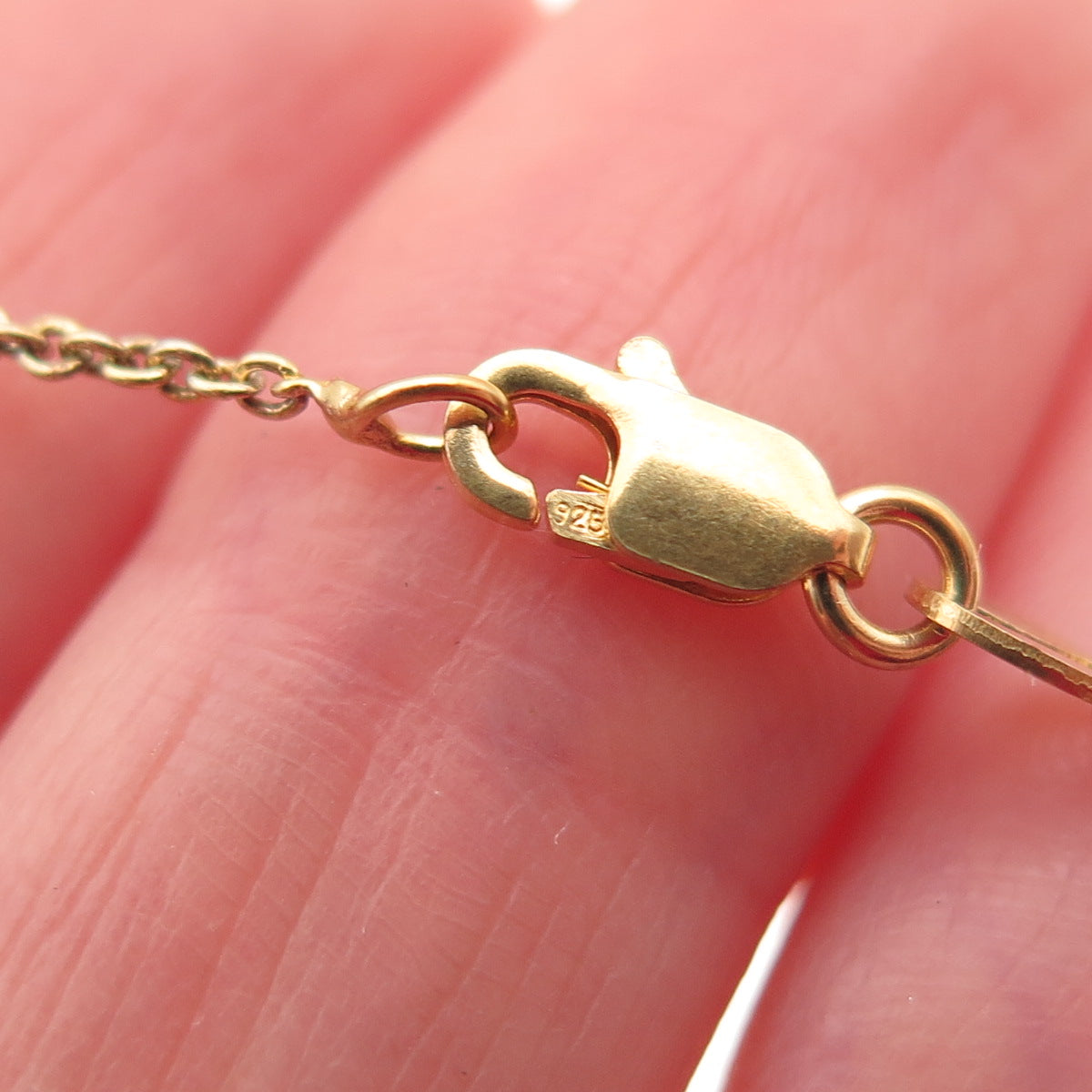 925 Sterling Silver Gold Plated Vintage Italy Real Pearl Turquoise Necklace 26"