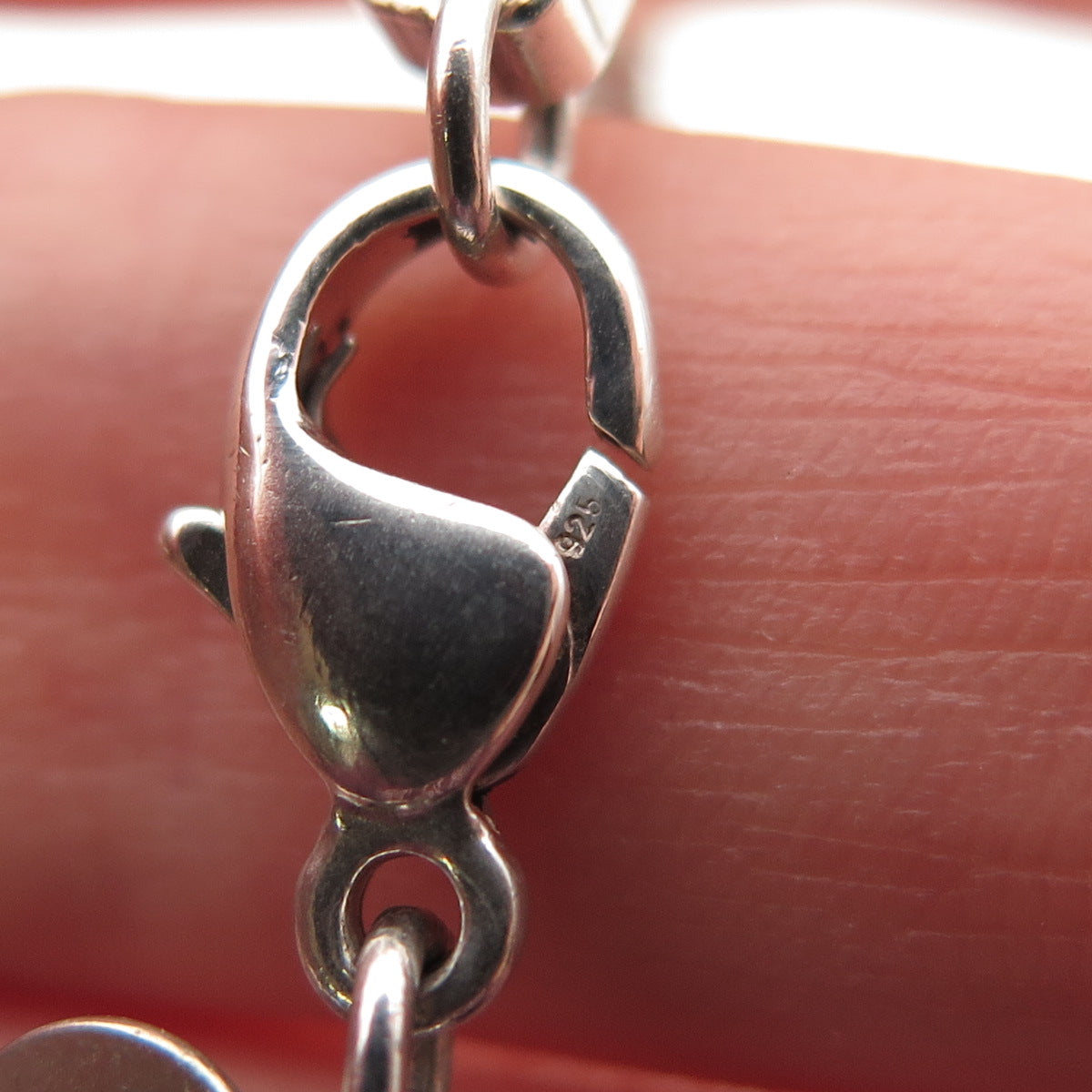 TIFFANY & CO. 925 Sterling Silver Vintage Venetian Link Bracelet 7.25"