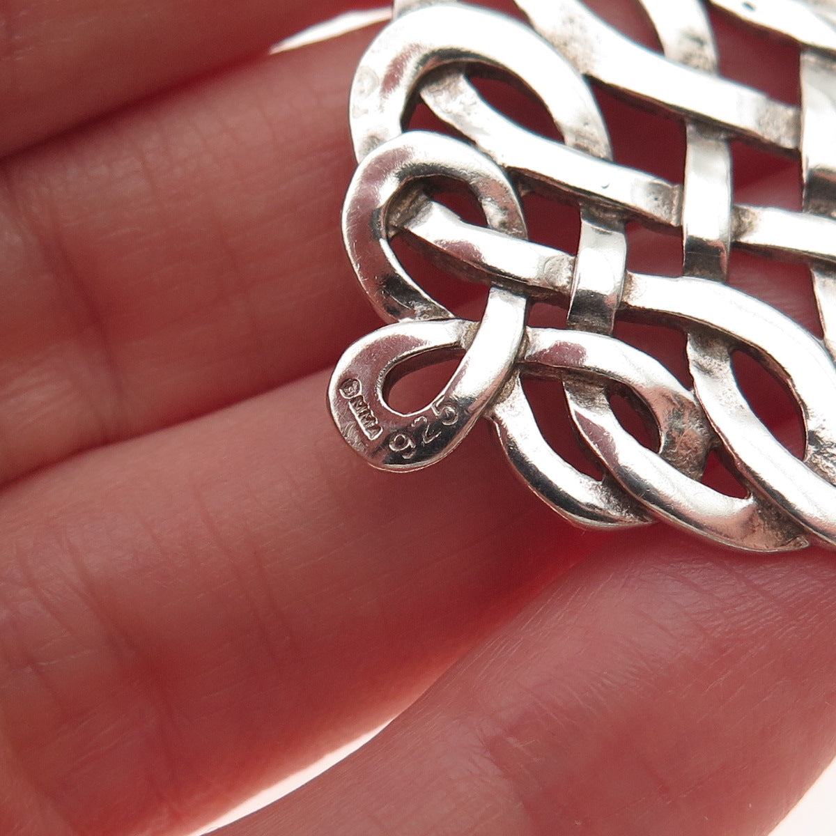 MMA Metropolitan Museum of Art 925 Sterling Silver Vintage Celtic Knot Pendant
