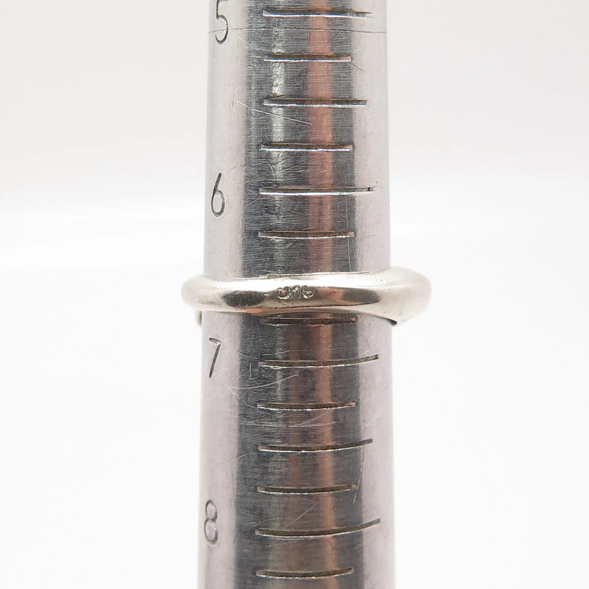 925 Sterling Silver Vintage Aries Zodiac Sign Ring Size 6.75