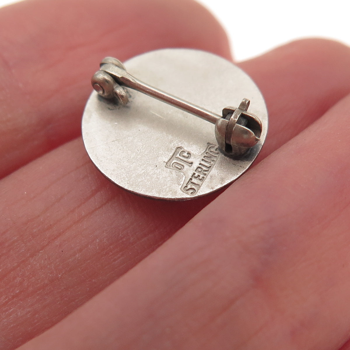 925 Sterling Silver Vintage Procter & Gamble 10-year Service Award Pin Brooch