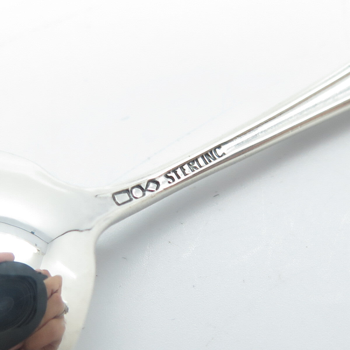 DOMINICK & HAFF 925 Sterling Silver Antique Art Deco Grand Rapids Spoon