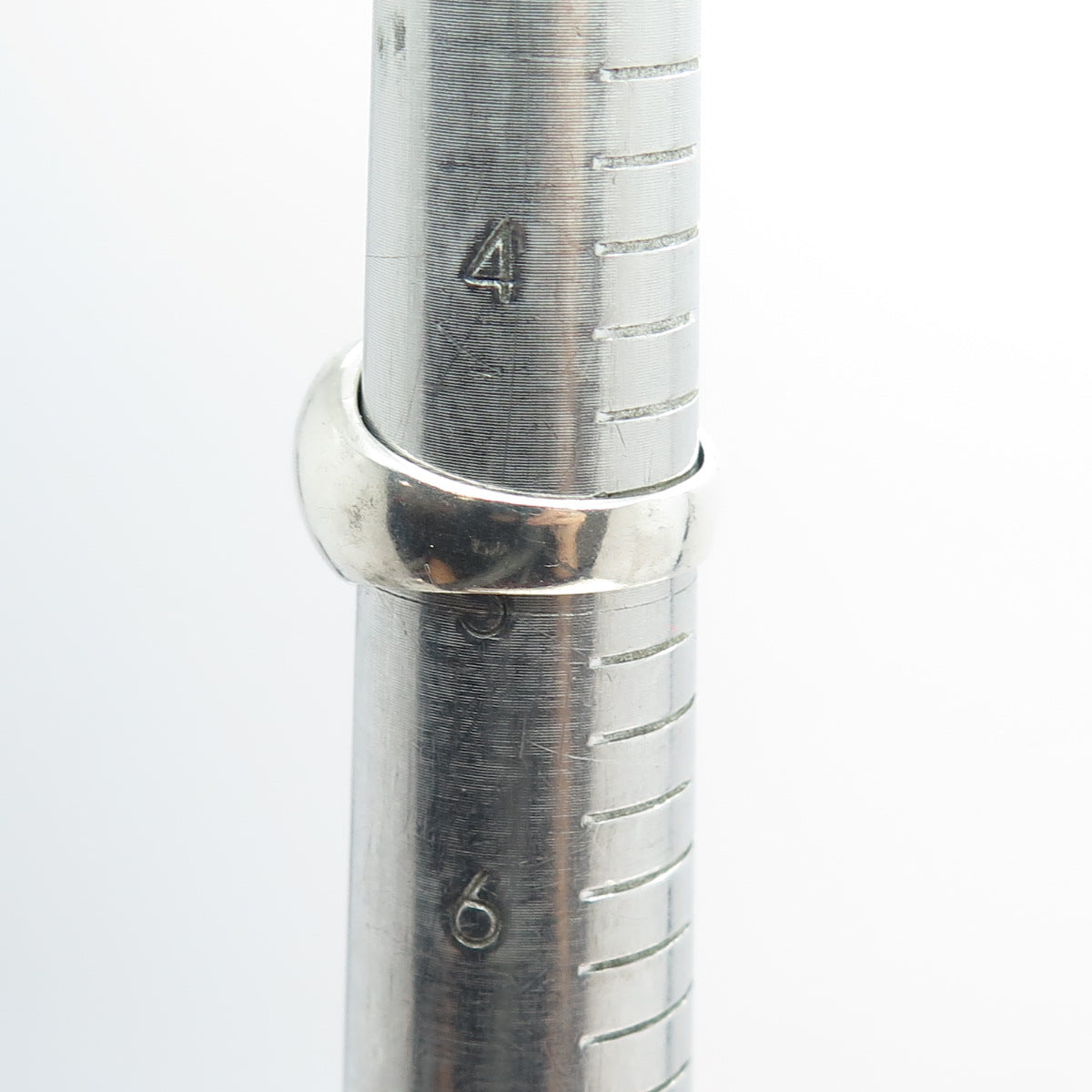 925 Sterling Silver Vintage Rainbow Enamel "Happy Pride" Signet Ring Size 5