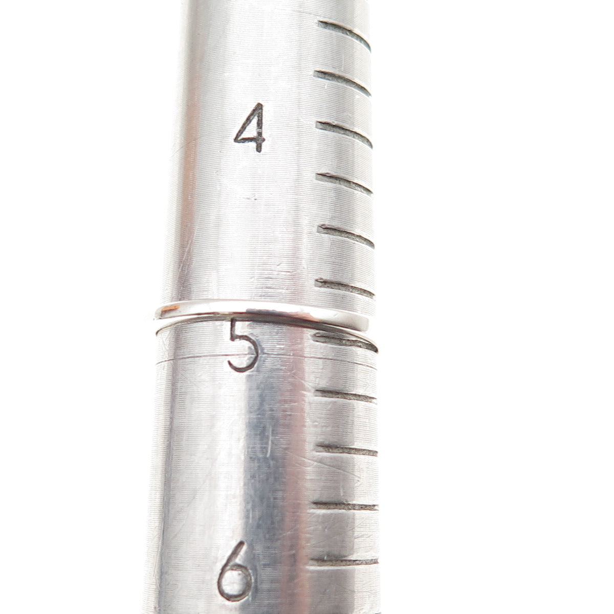 925 Sterling Silver Vintage Real Round-Cut London Blue Topaz Ring Size 5