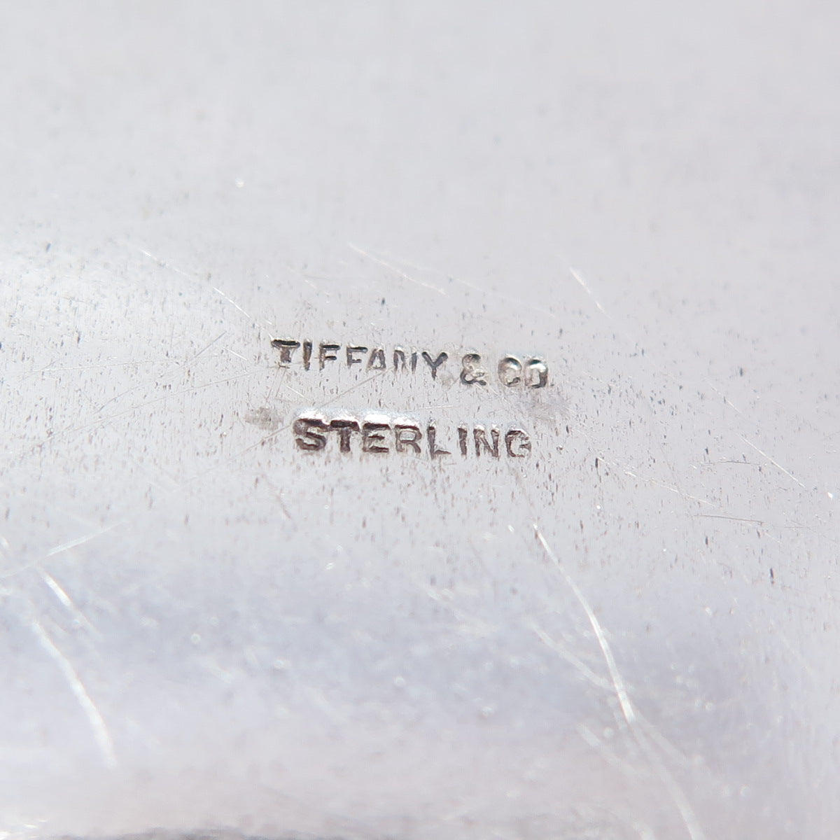 TIFFANY & CO. 925 Sterling Silver Antique Art Deco Trinket Box