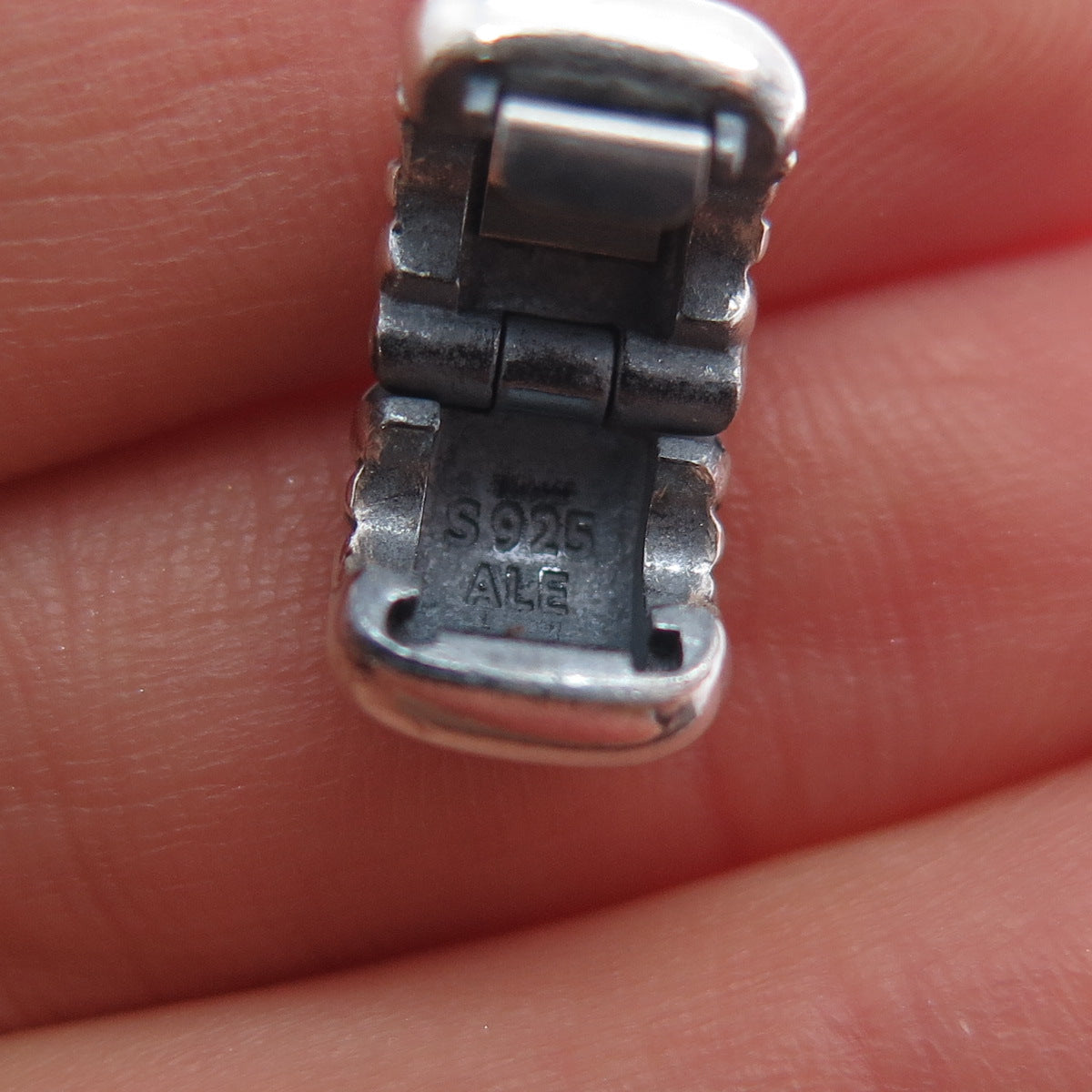 PANDORA 925 Sterling Silver Crazy Clip Charm