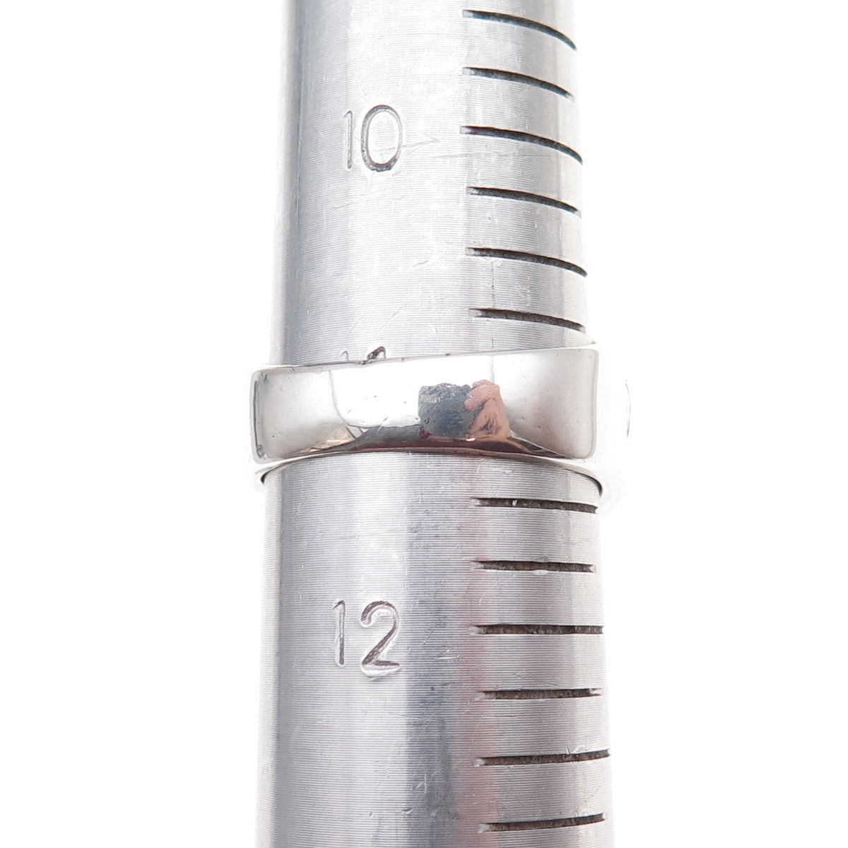 925 Sterling Silver Round-Cut C Z Sparkle Ring Size 11.25