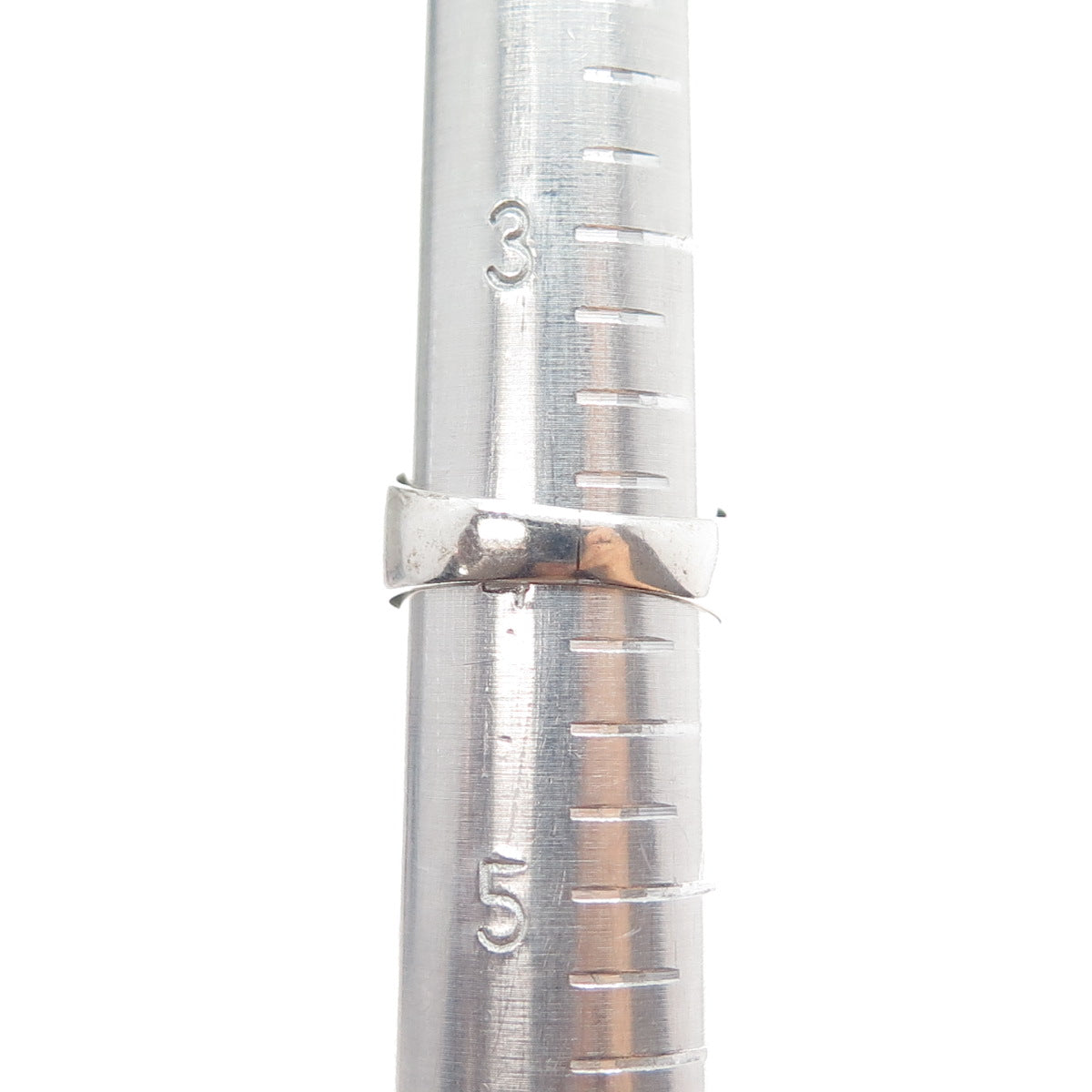 925 Sterling Silver Vintage Cancer Zodiac Sign Oxidized Signet Ring Size 4