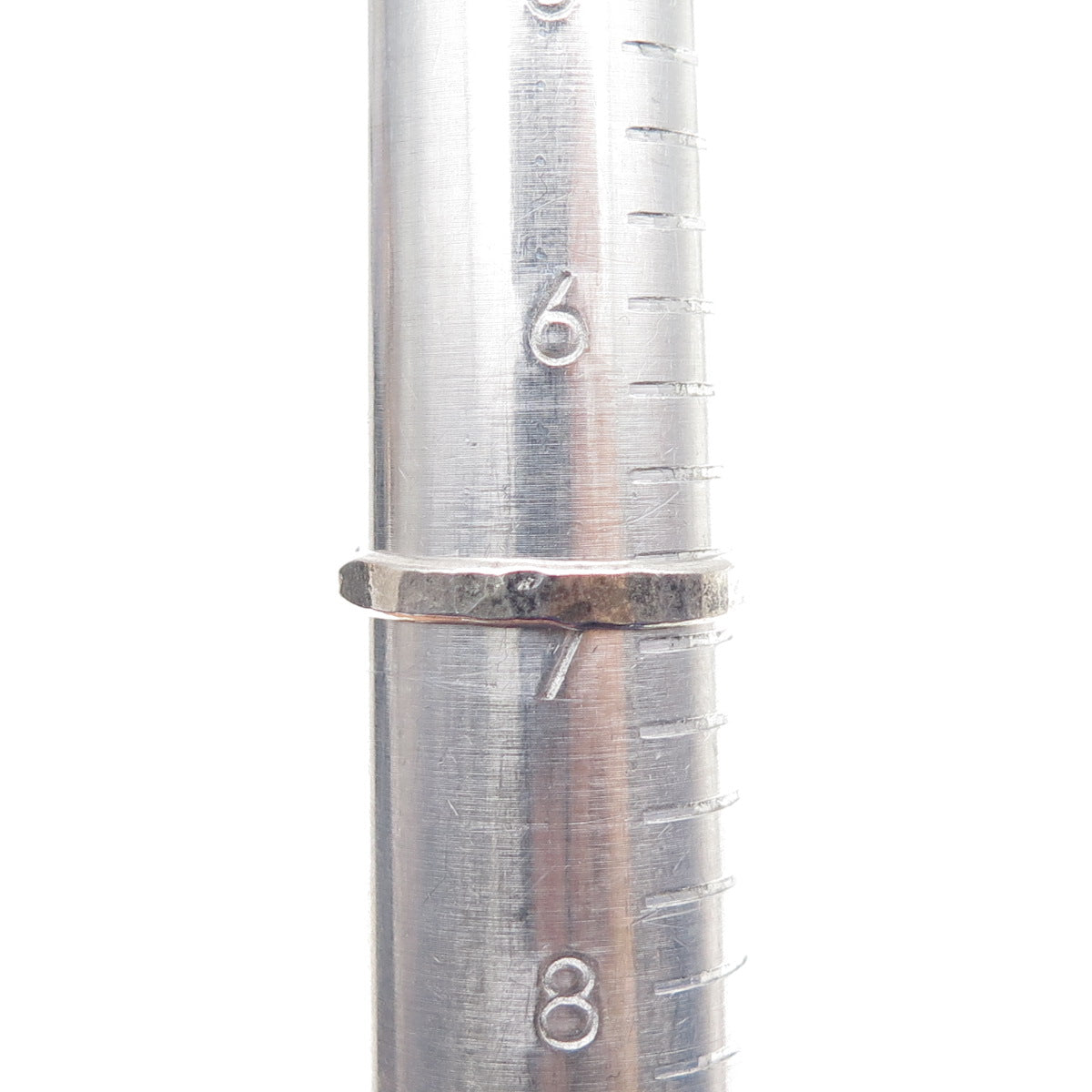 Old Pawn 925 Sterling Silver Vintage Southwestern MOP Tribal Ring Size 7