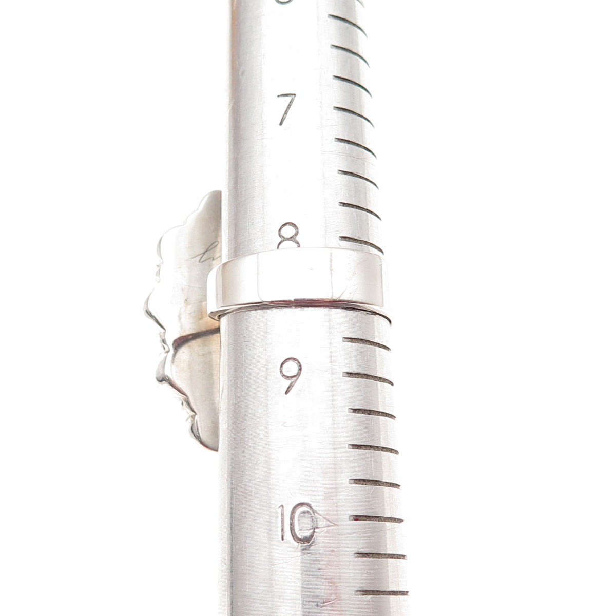 Krush Kandy Sterling Silver Vintage Real Moss Agate & Black Onyx Ring Size 8.5