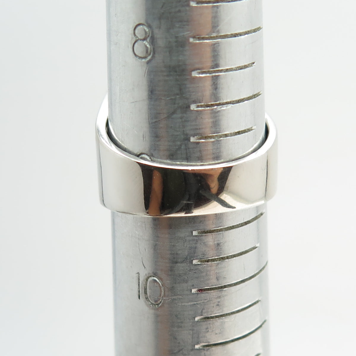 925 Sterling Silver Real Black Onyx & Round-Cut C Z Ring Size 9.25