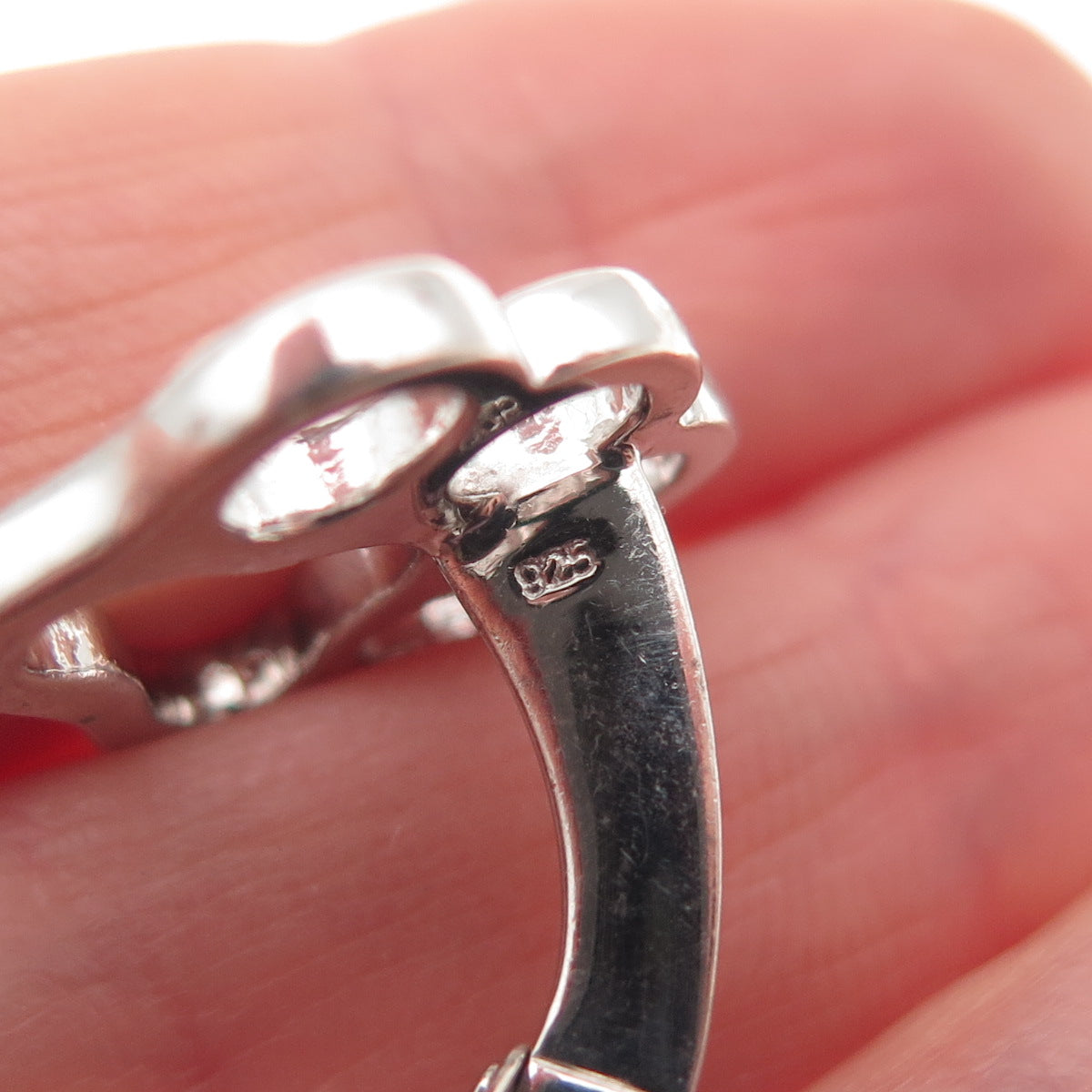 JULINA 925 Sterling Silver Vintage Dog Paw Cufflinks