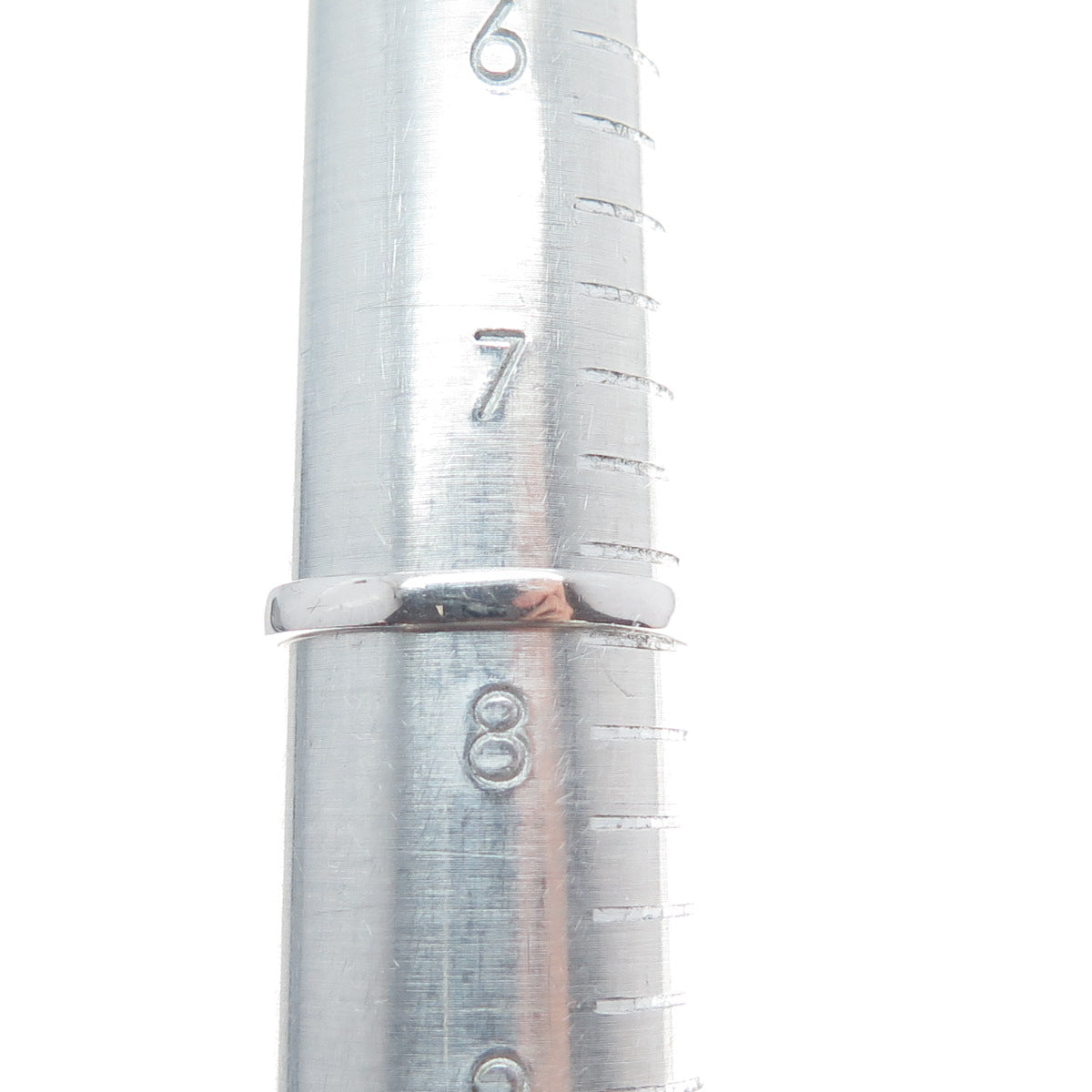 925 Sterling Silver Real Oval-Cut Blue Spinel & Round-Cut C Z Ring Size 7.75