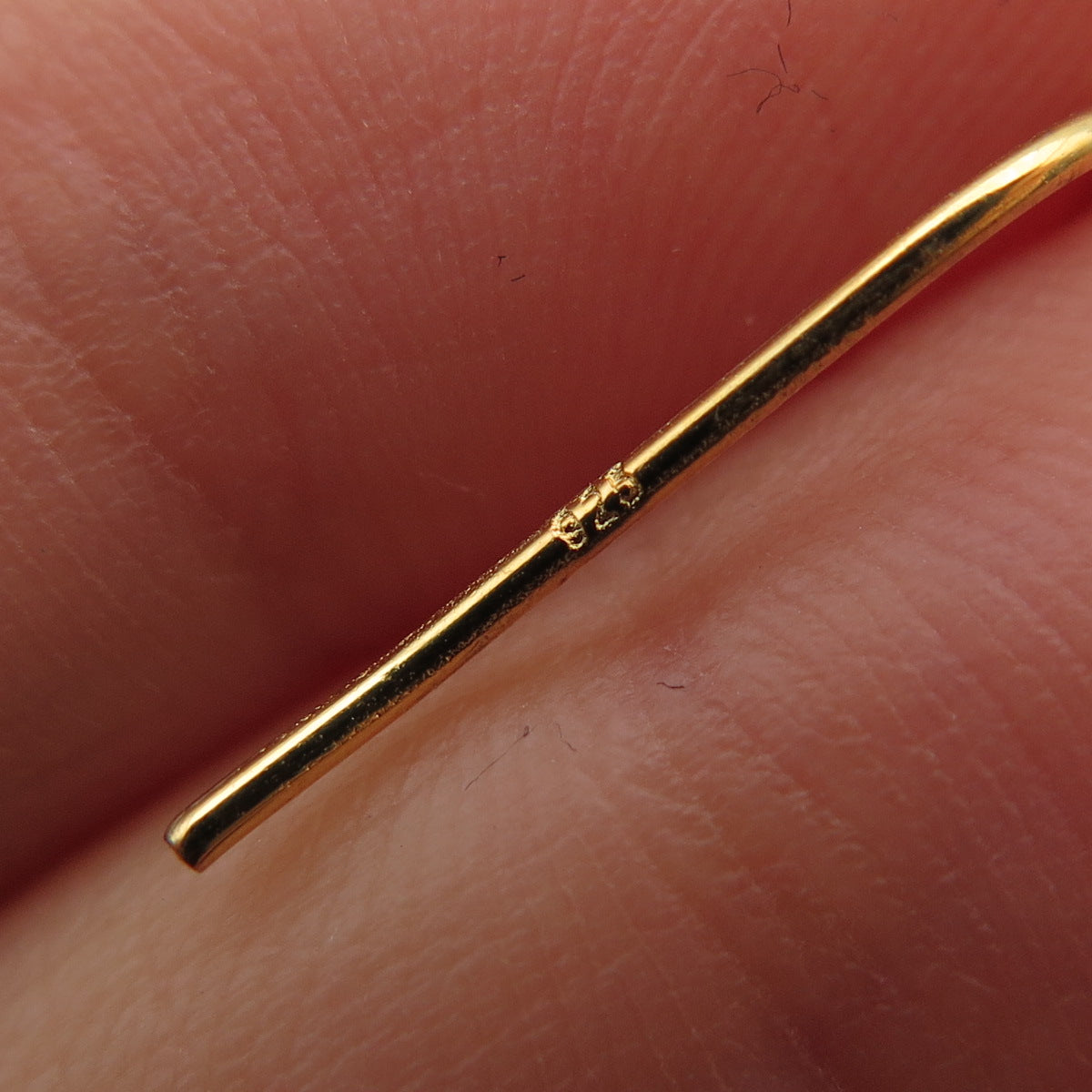 925 Sterling Silver Gold Plated Princess-Cut C Z Tassel Dangle Earrings