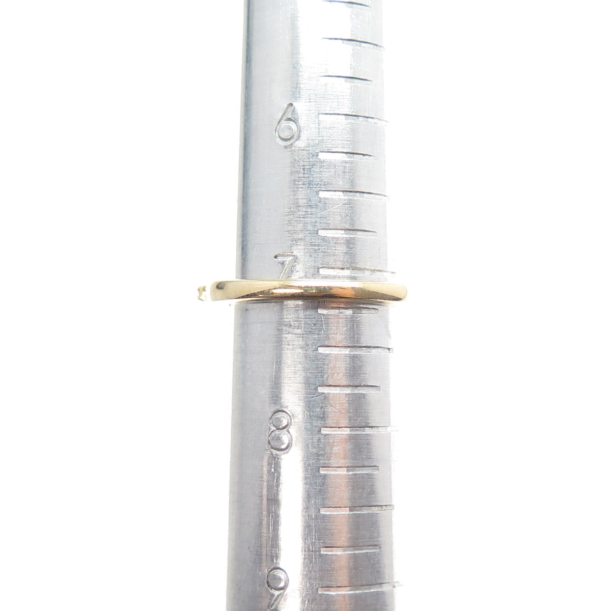 DSMK 925 Sterling Silver Gold Plated Real Diamond & Sapphire Ring Size 7.25