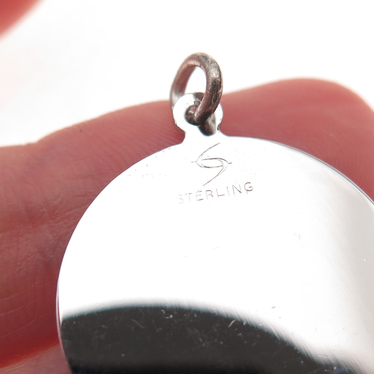 Spencer 925 Sterling Silver Vintage Graduation Day Charm Pendant