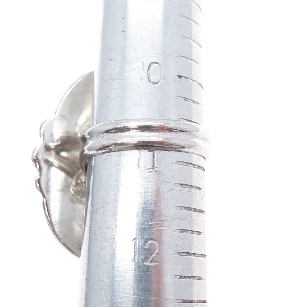 Erwin Tobler Navajo Old Pawn 925 Sterling Silver Vintage Turquoise Ring Size 11