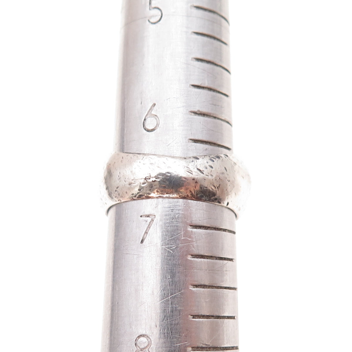 Bogart 925 Sterling Silver Vintage 1988 London Modernist Oxidized Ring Size 6.75