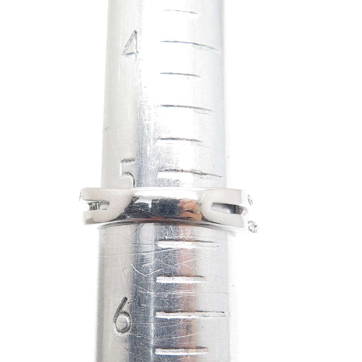 FD FELICIA DESIGN 925 Sterling Silver Real Turquoise White Topaz Ring Size 5.25