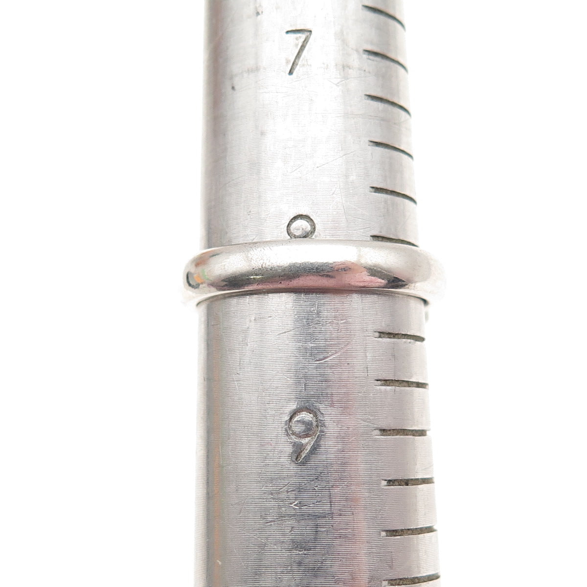 925 Sterling Silver Vintage Real Red Garnet Carved Flower Ring Size 8.25