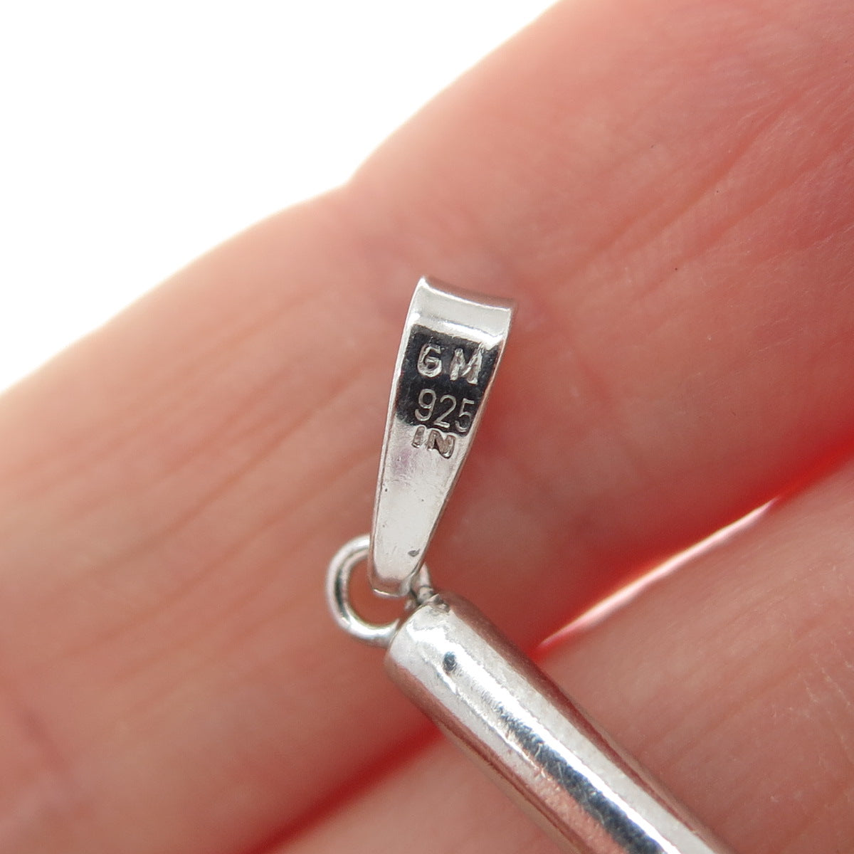 925 Sterling Silver Vintage Crucifix Cross Religious Charm Pendant