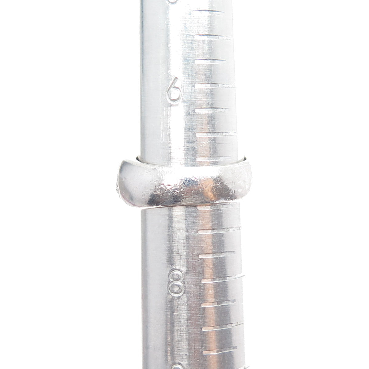 JUDITH RIPKA 925 Sterling Silver Round-Cut C Z Roped Ring Size 7.25