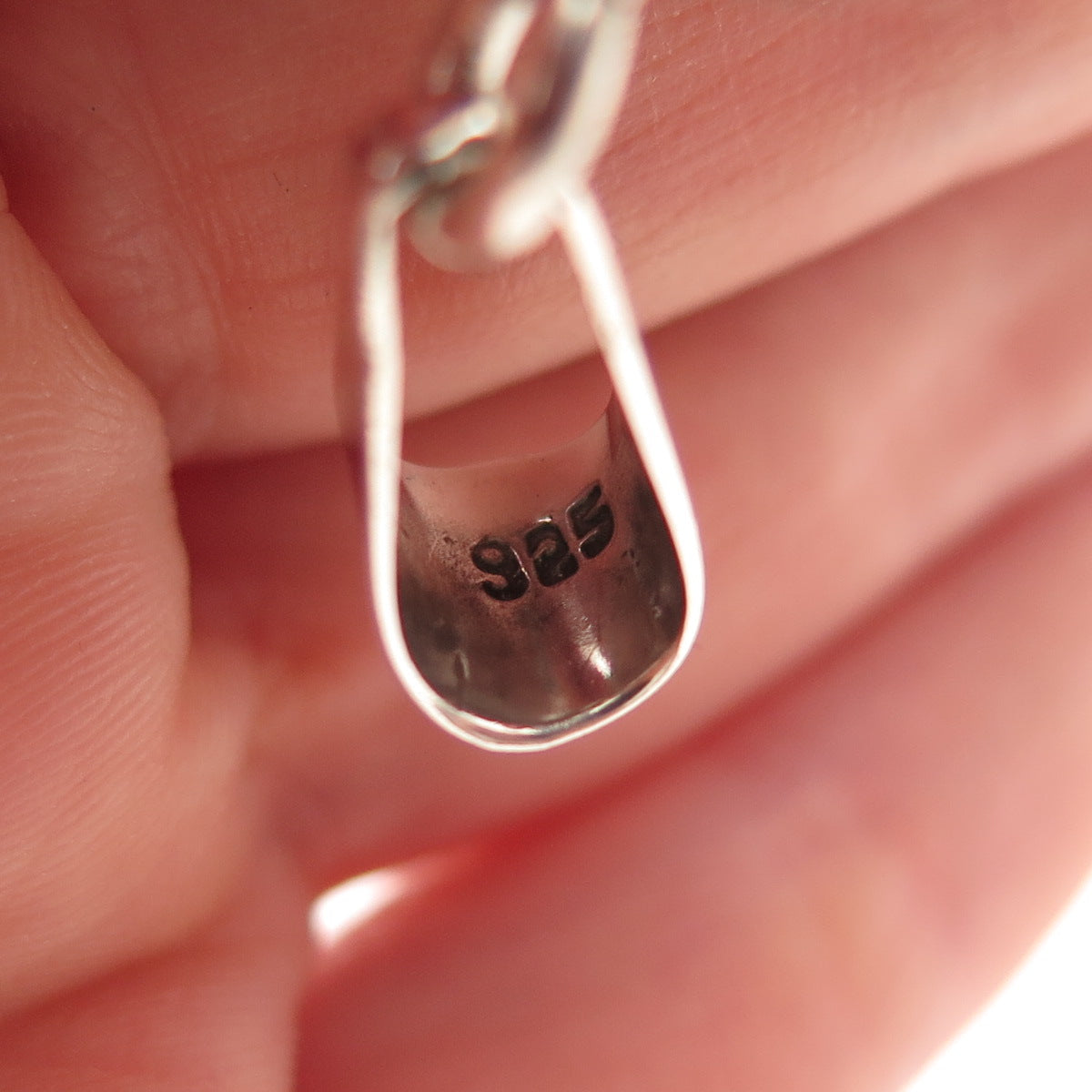 Charles Albert Sterling Silver Vintage Real Zebra Jasper & Black Onyx Pendant