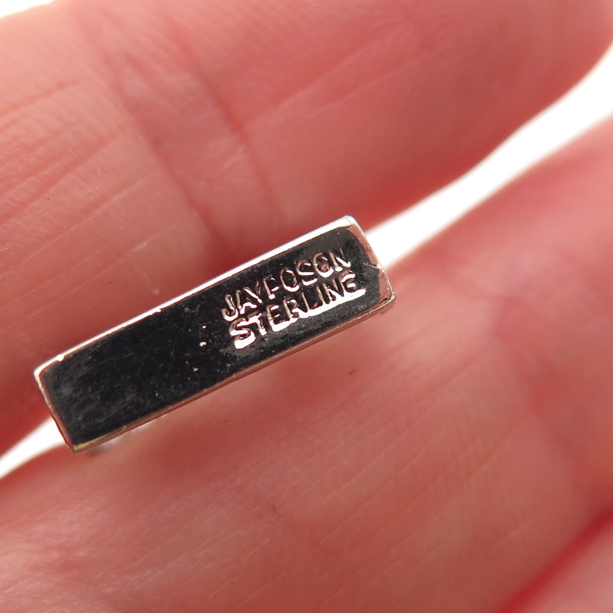 JAY POSON Sterling Silver Vintage Nativity Scene Christmas Mini Charm Pendant