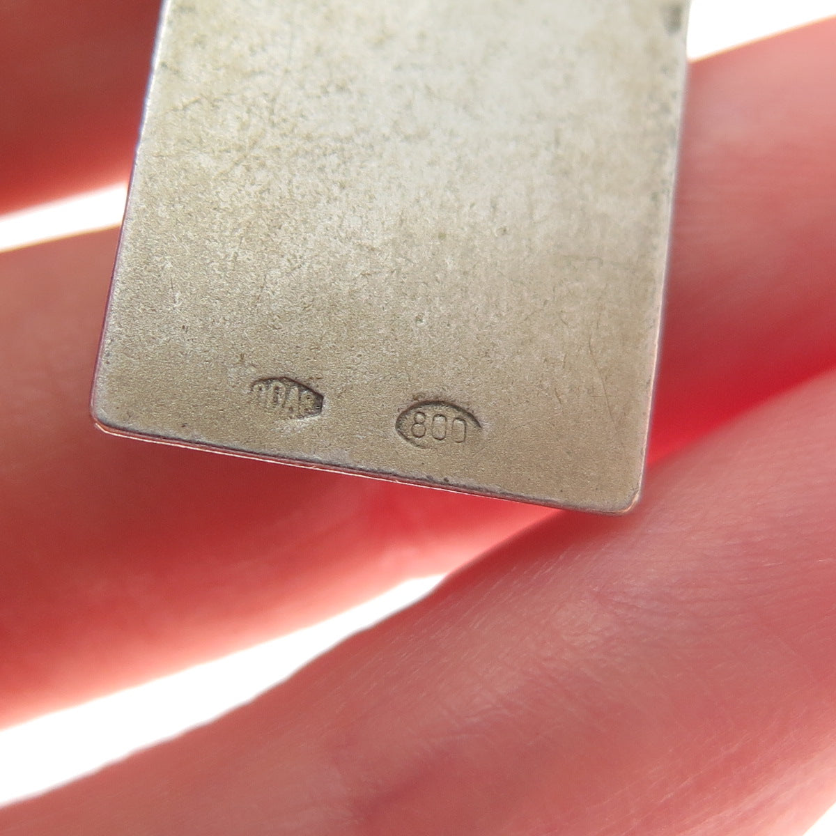 800 Silver Vintage Italy Enamel St. Mary & Jesus Religious Charm Pendant