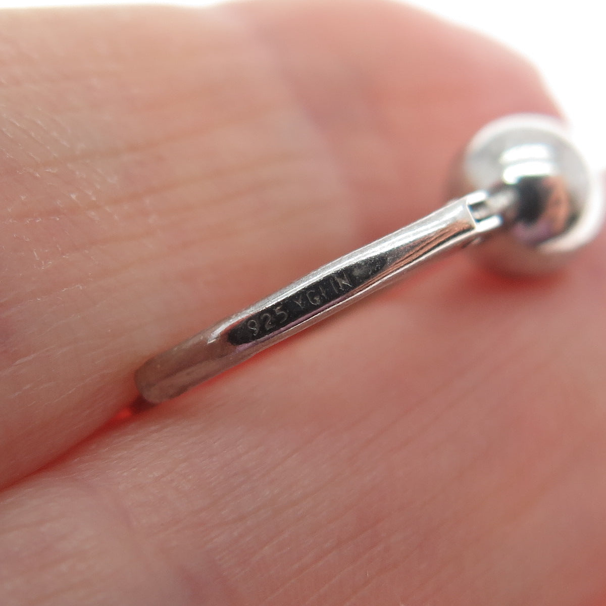 925 Sterling Silver Ball Drop Earrings