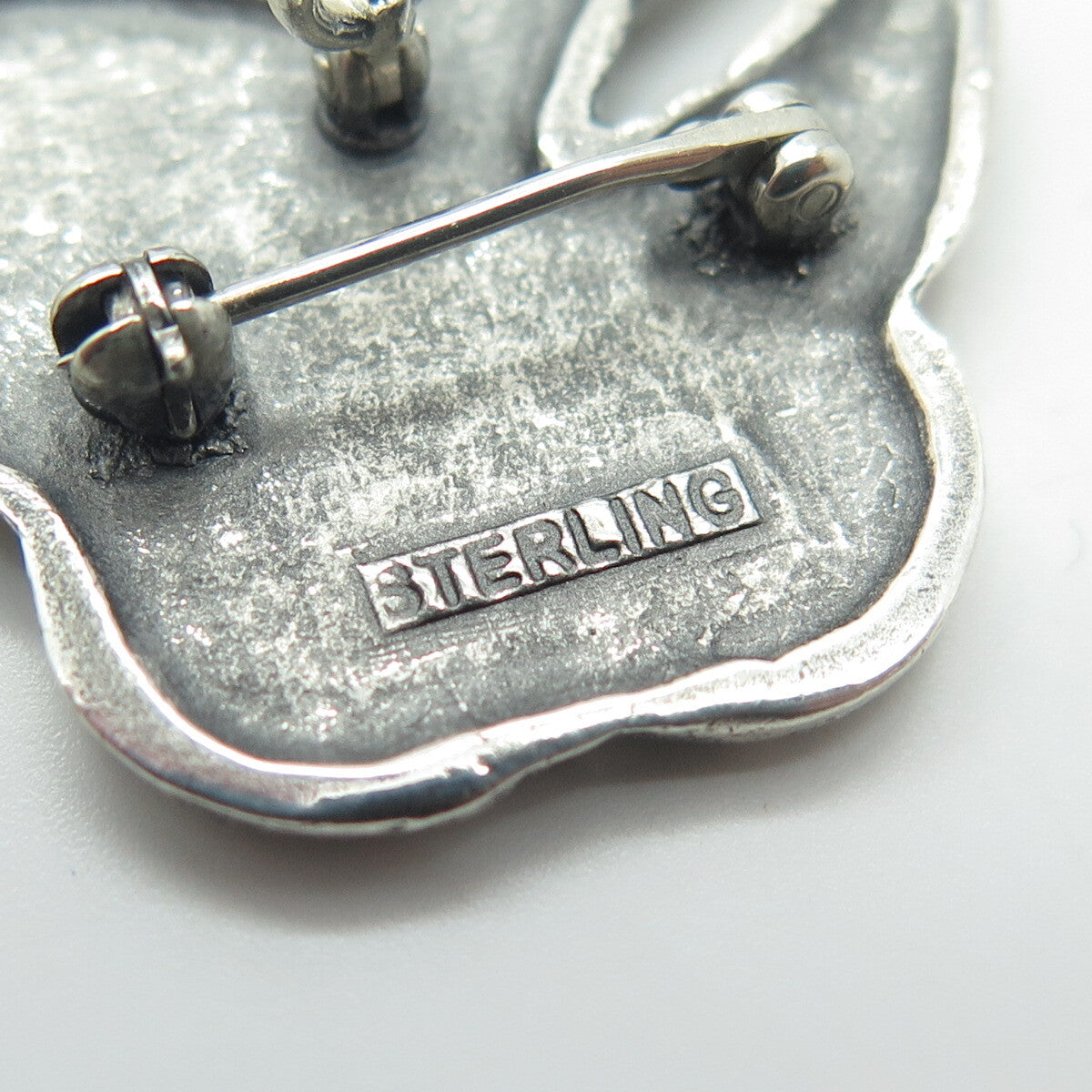 925 Sterling Silver Vintage Honorary Life Membership Order Pin Brooch / Pendant