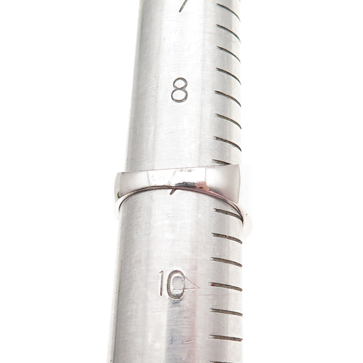 Ross Simons 925 Sterling Silver Round-Cut C Z Floral Ring Size 9