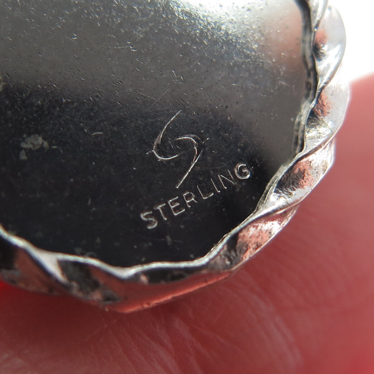 SPENCER CO. 925 Sterling Silver Vintage "Merry Christmas" Engraved Bells Pendant