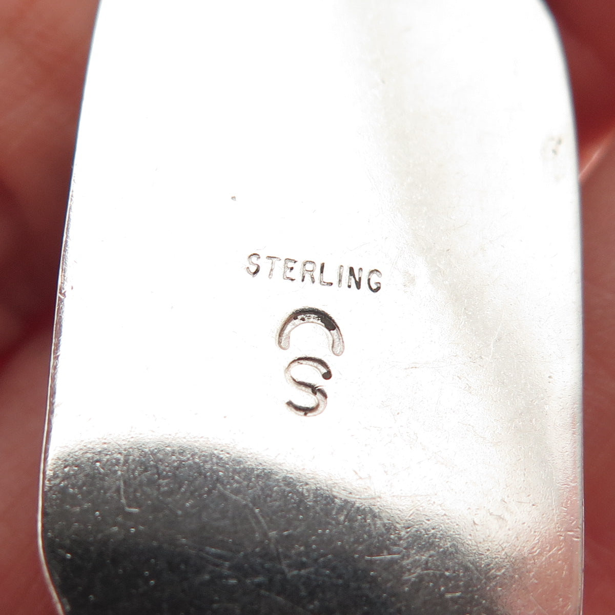 Stanley Bain Navajo Old Pawn 925 Sterling Silver Vintage Agate Tribal Pendant