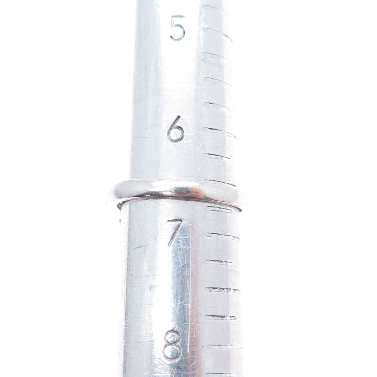 JANE SEYMOUR 925 Sterling Silver Real Peridot & White Topaz Ring Size 6.75