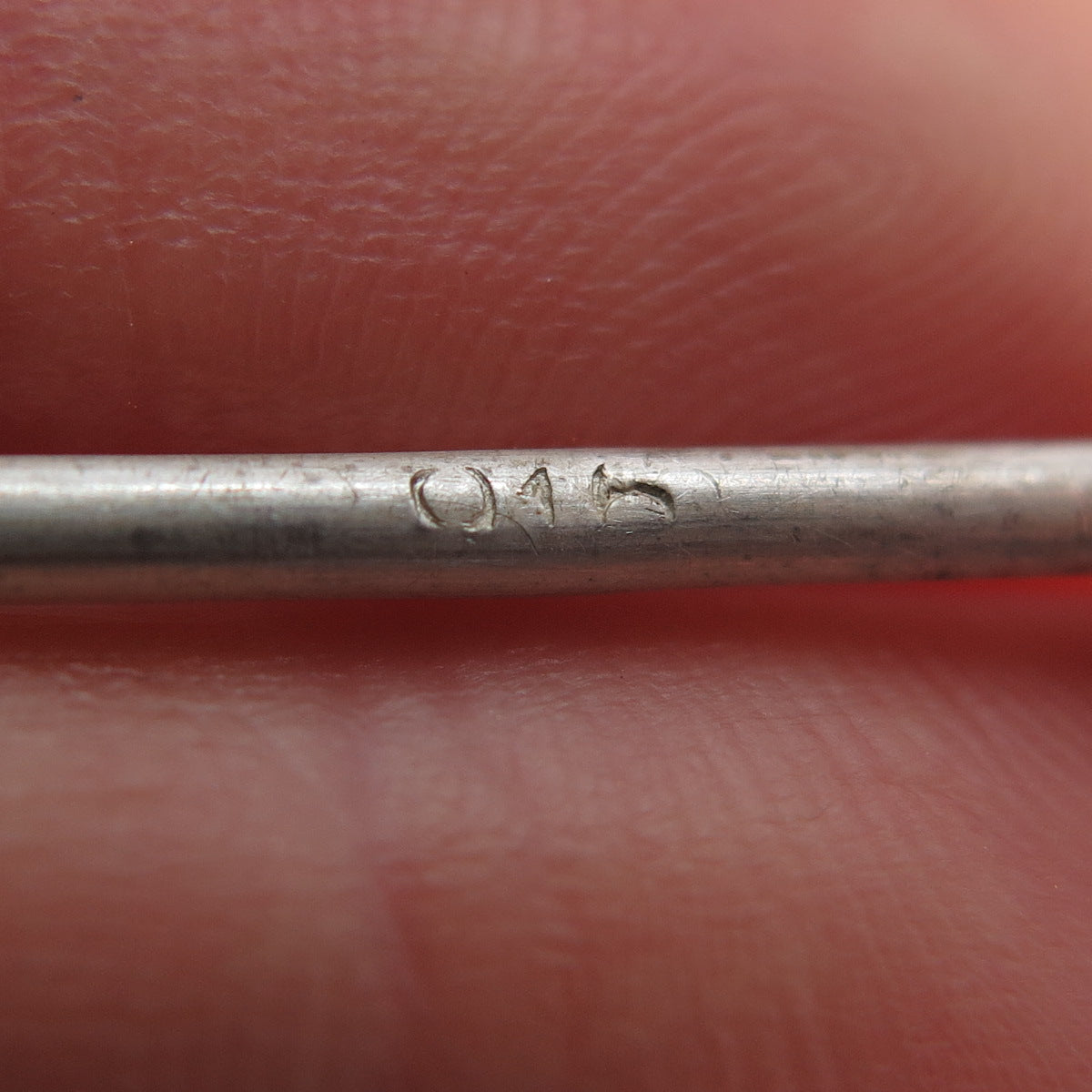 916 Silver Antique Art Deco European Perfume Bottle