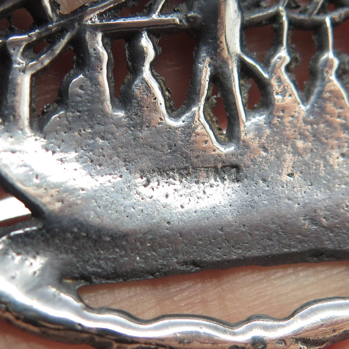 925 Sterling Silver Vintage Vessel Ship / Sailboat Pin Brooch