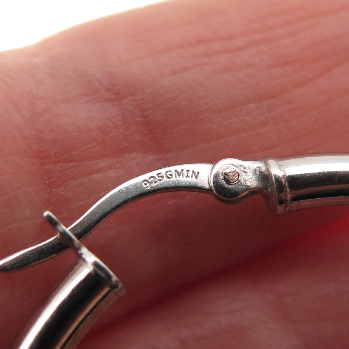 925 Sterling Silver Hoop Earrings