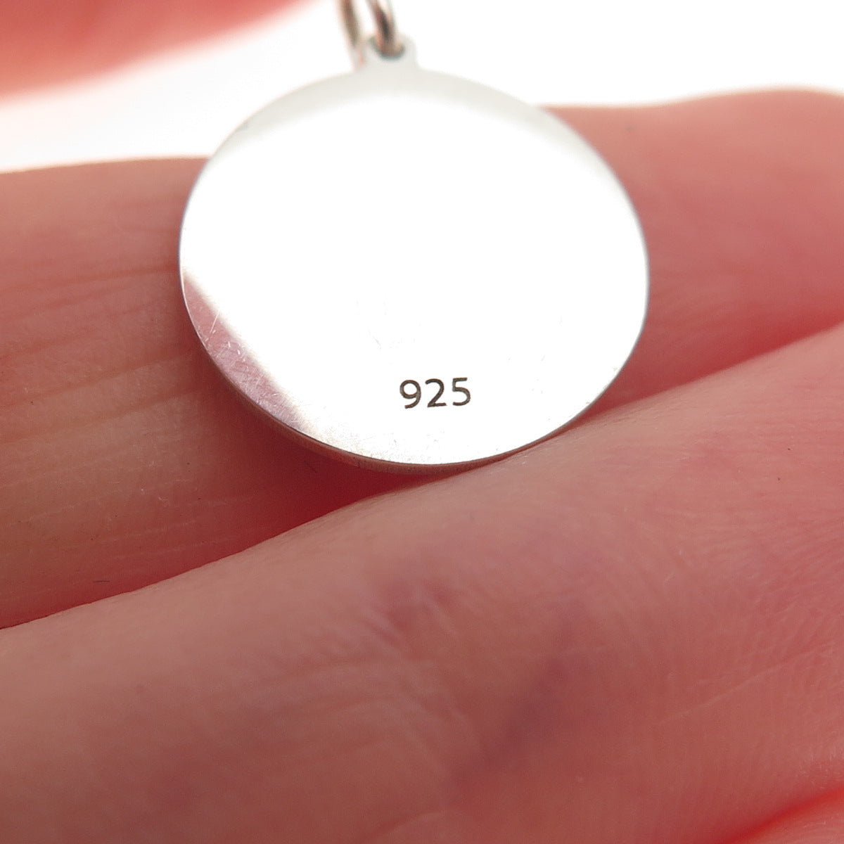 925 Sterling Silver Blue Enamel Dog & Cat Friendship Mini Charm Pendant