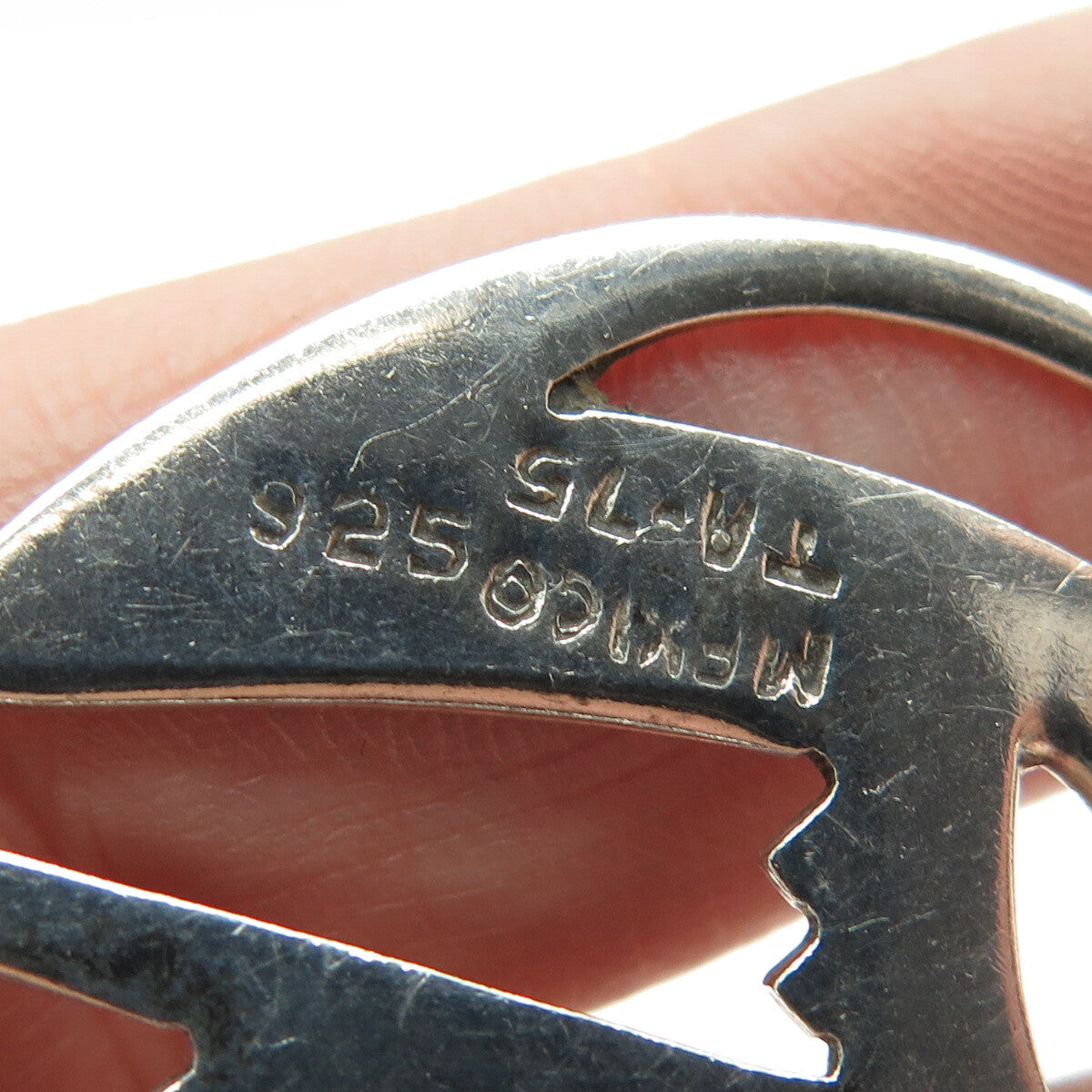 925 Sterling Silver Vintage Mexico Hummingbird Pin Brooch