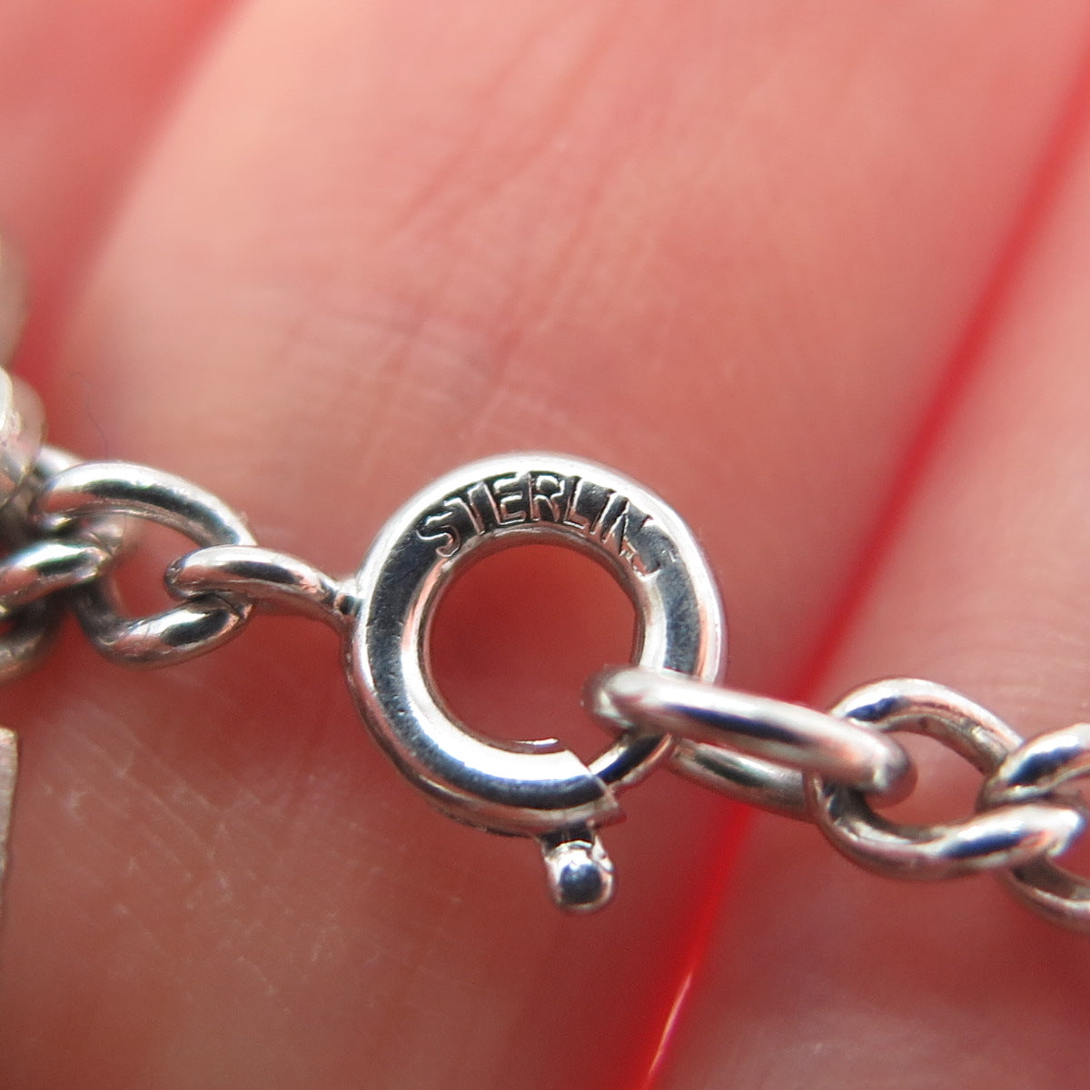 925 Sterling Vintage 1956-63 Beta Sigma Phi Sorority Charms Bracelet 6.75"