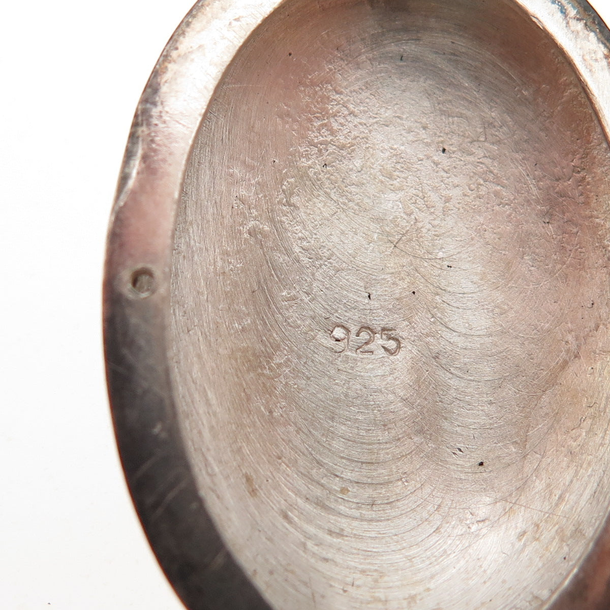 925 Sterling Silver Vintage Engraved Floral Oval Locket Charm Pendant
