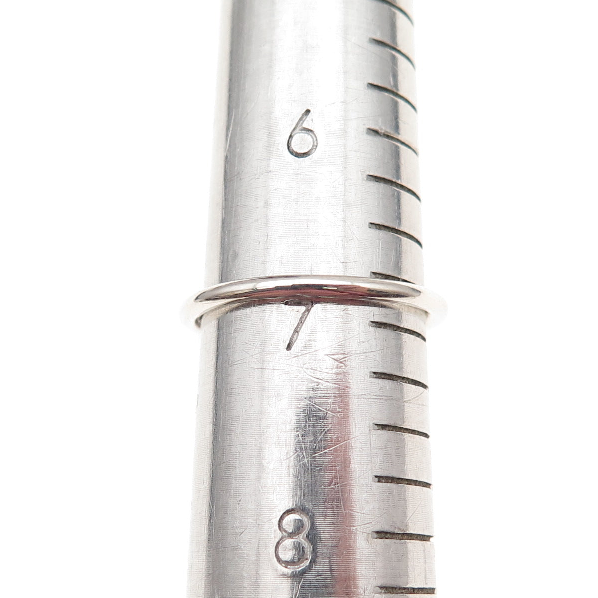 Pandora 925 Sterling Silver Clear Crystal Poetic Droplet Ring Size 7