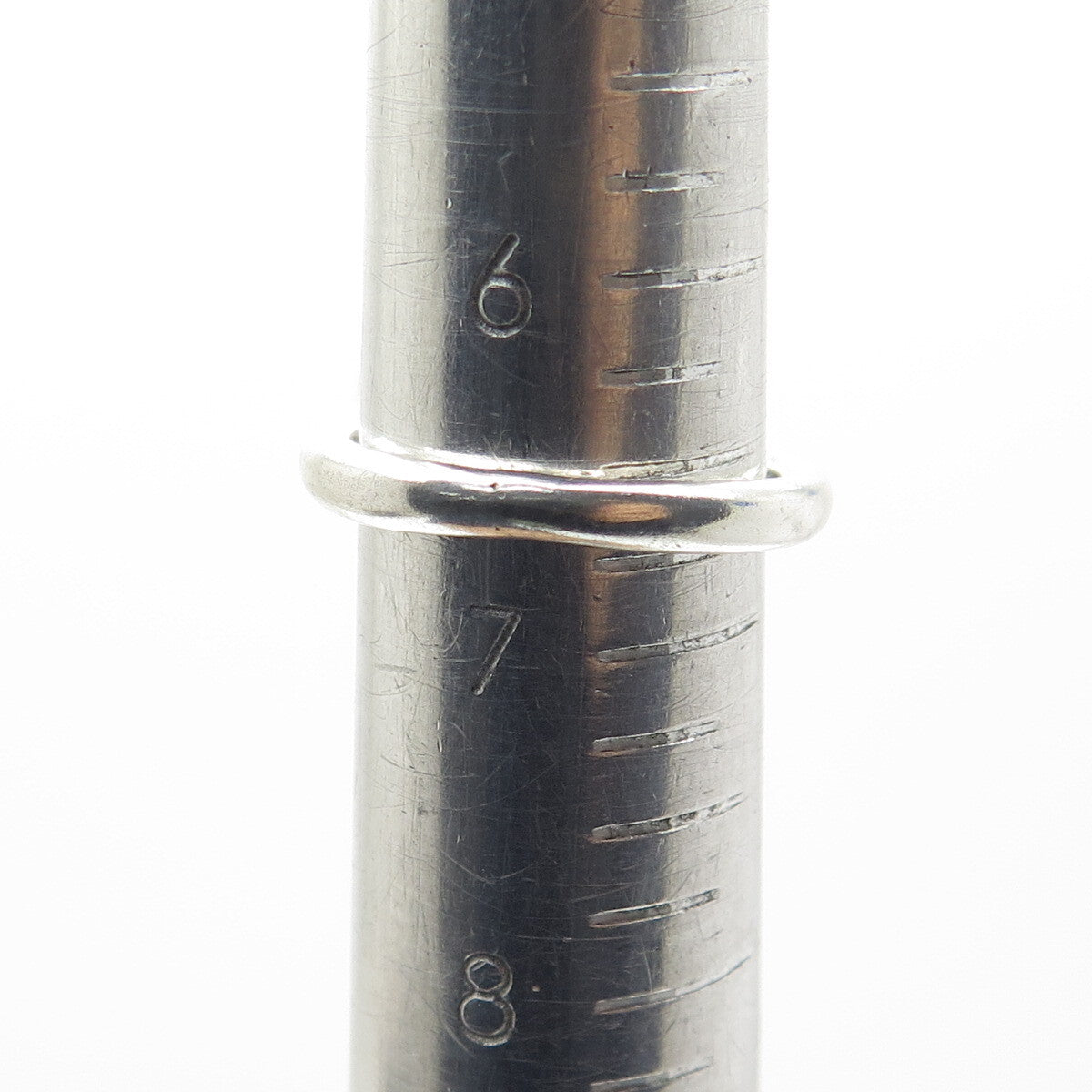 MMA Metropolitan Museum of Art 925 Sterling Vintage Interlocked Ring Size 6.75