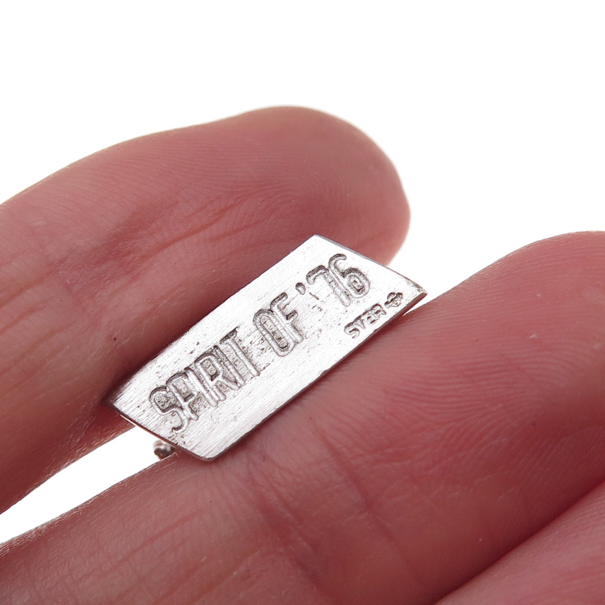 Griffith & Sons 925 Sterling Silver Vintage Spirit of 1976 Bicentennial Pendant